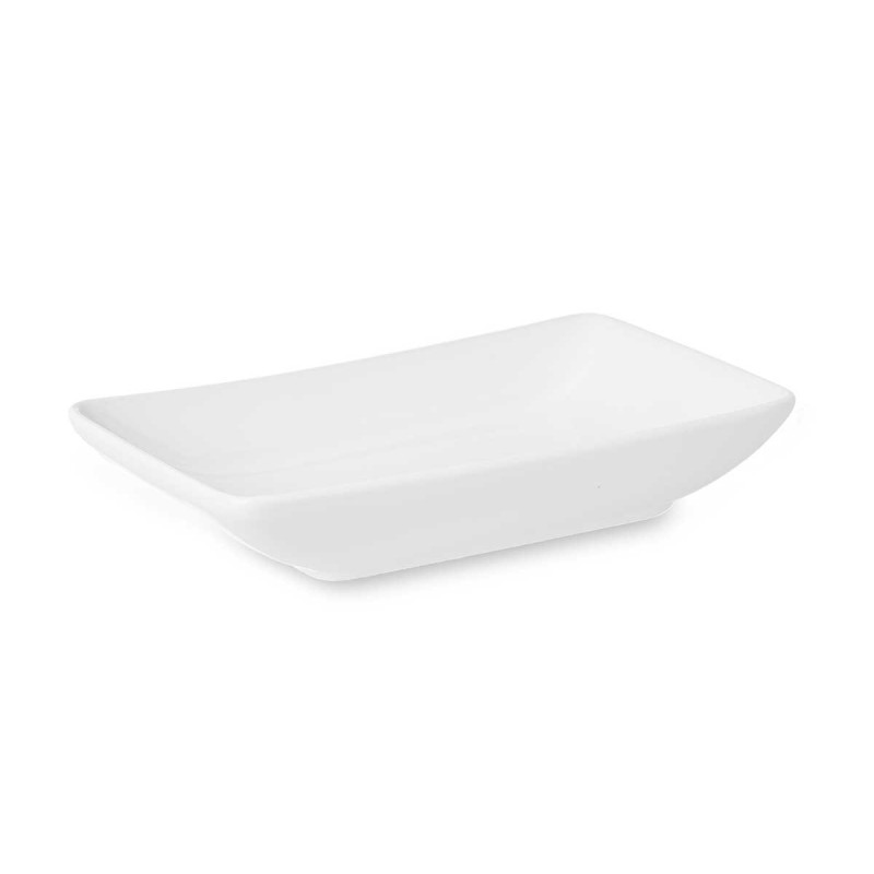 PORCELAIN RECTANGULAR TRAY 19 CM