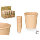 SET 24 KRAFT GLASSES 75 ML