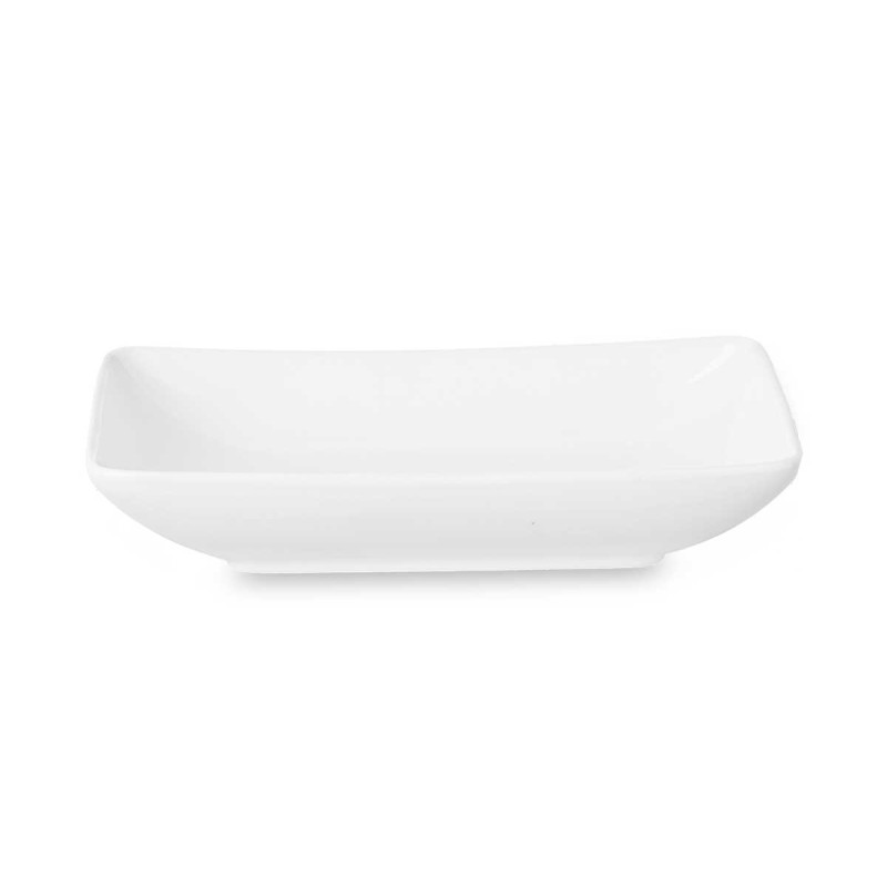 PORCELAIN RECTANGULAR TRAY 19 CM