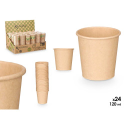 SET 24 BICCHIERI KRAFT 120 ML