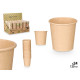 SET 24 KRAFT GLASSES 120 ML