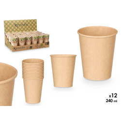 SET 12 BICCHIERI KRAFT 240 ML