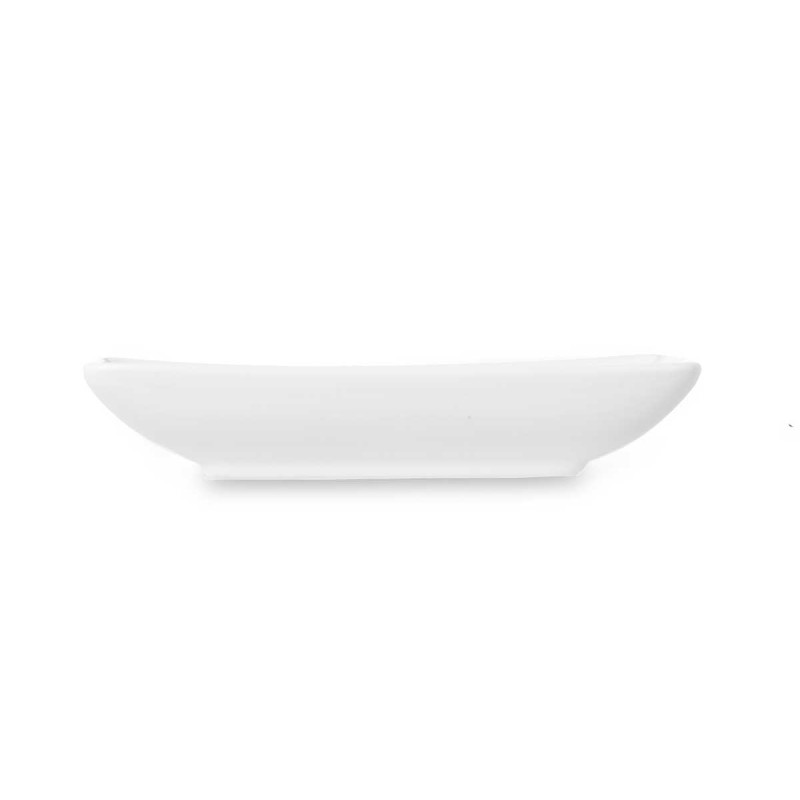 PORCELAIN RECTANGULAR TRAY 19 CM