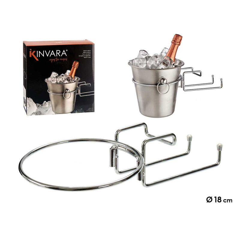 SUPORTE PARA GELO AÇO DIAM 18CM