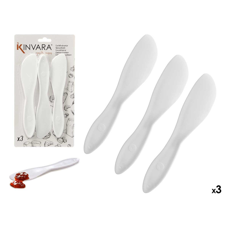 SPREAD PLASTIC KNIFE 3 UNITS