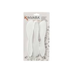 SPREAD PLASTIC KNIFE 3 UNITS