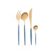 CUTLERY 8PCS SET GOLD/GREY