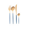 SET COUVERTS 8PCS OR/GRIS