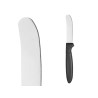 SET 4 BLACK SPREAD KNIVES