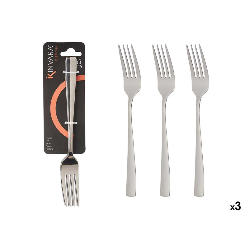 SET 3 METAL FORKS 