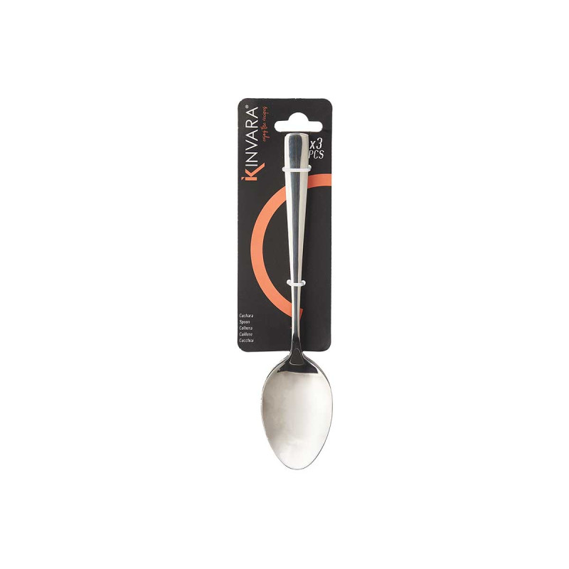 SET 3 CUCCHIAI METALLICI