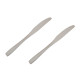 SET 2 COLTELLI METALLICI