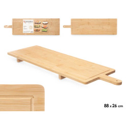 TAVOLO IN BAMBÙ XXL 88X26 CM
