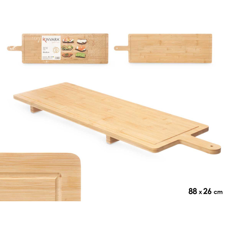 PLANCHE EN BAMBOU XXL 88X26 CM