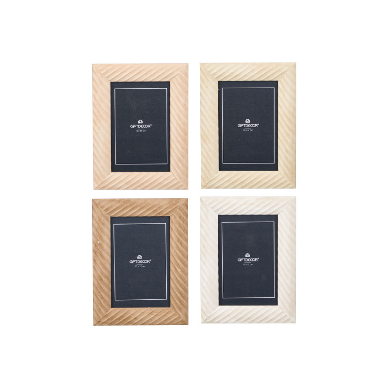 WAVY PHOTO FRAME 10X15 ASSORTED 4