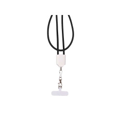 CORDON TELEFONO NEGRO 120CM