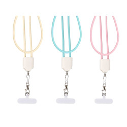 CORDINO TELEFONO 120CM ASS 3 COL