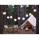 10 BALL WHITE SOLAR STRING LIGHTS