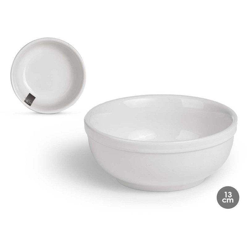 BOWL PORCELANA REDONDO 13 CM