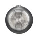 SARTEN INDUCCION ANTIADHERENTE ANTRACITA 22CM