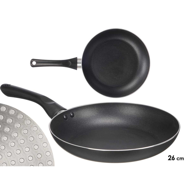 SARTEN INDUCCION ANTIADHERENTE ANTRACITA 26CM