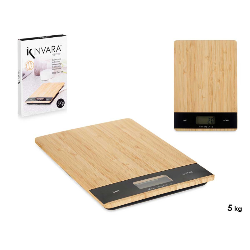 BASCULA DIGITAL BAMBU 5KG