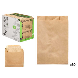 BOLSA PAPEL SANDWICH 30UDS 14X21 7,5CM