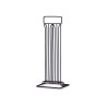 PORTACAPSULE 36 CAPSULE CAFFE ACCIAIO NERO PICC