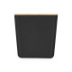 LOW RECTANGULAR POT BLACK 1L
