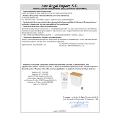TARRO RECTANGULAR BAJO BLANCO 1L