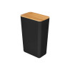TARRO RECTANGULAR ALTO NEGRO 1,75L