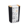 TARRO RECTANGULAR ALTO NEGRO 1,75L
