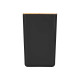TARRO RECTANGULAR ALTO NEGRO 1,75L