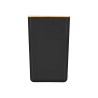 TARRO RECTANGULAR ALTO NEGRO 1,75L