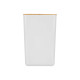 POT RECTANGULAIRE HAUT BLANC 1,75L