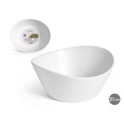 PORCELAIN BOWL WITH SHAPE 21 CM