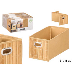 ORGANIZADOR RETANGULAR BAMBU