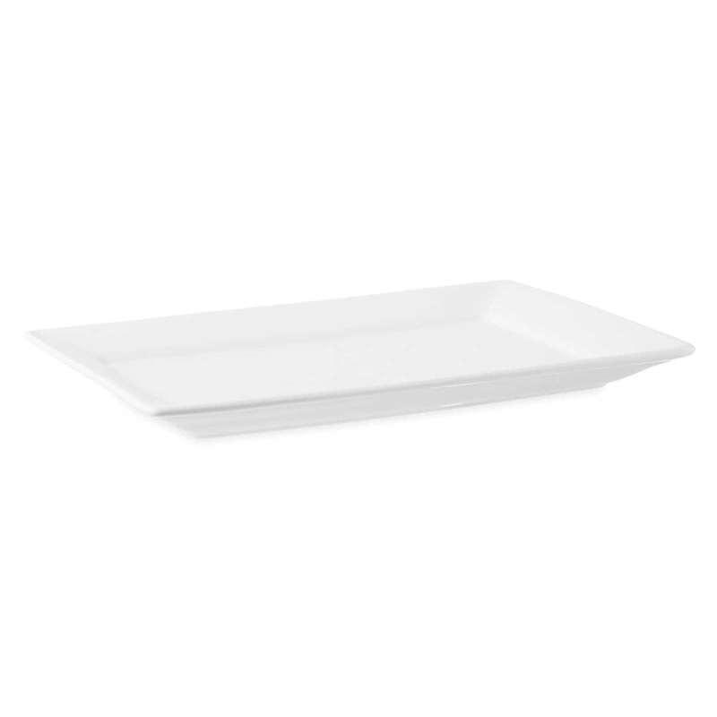 PORCELAIN RECTANGULAR TRAY 37 CM