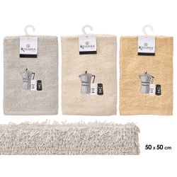 PANNO COTONE NEUTRO MACCHINA CAFFE 50X50CM