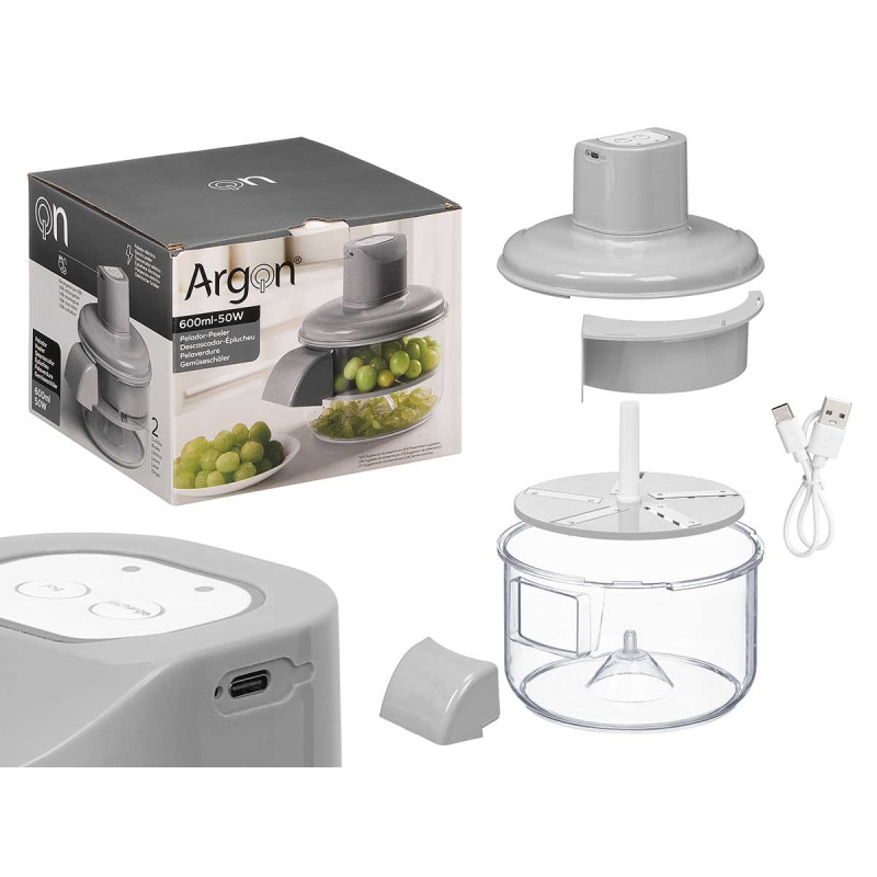 PELADOR ELECTRICO GRIS 600ML