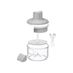 DESCASCADOR ELETRICO CINZENTO 600ML
