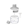 DESCASCADOR ELETRICO CINZENTO 600ML
