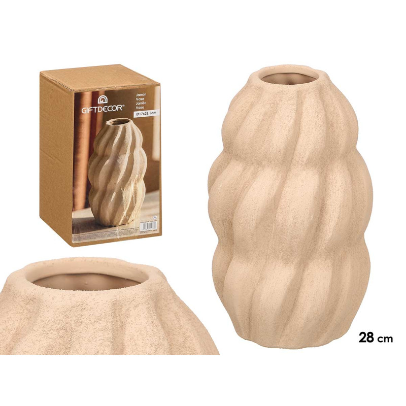 VASO ESPIRAL SAHARA TERROSO GRD
