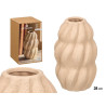 SPIRAL SAHARA EARTHY VASE GRD