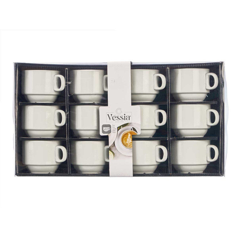 STACKABLE PORCELAIN MUG 220 ML