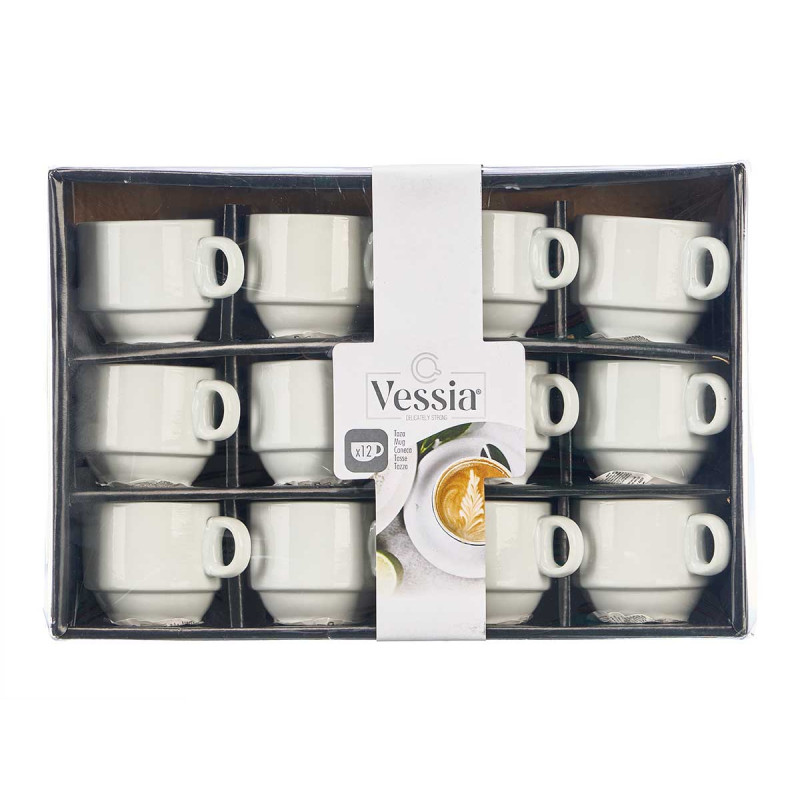 STACKABLE PORCELAIN MUG 90 ML
