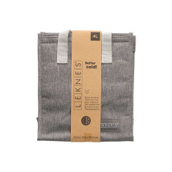 SACO TERMICO ALCAS 4L CINZA