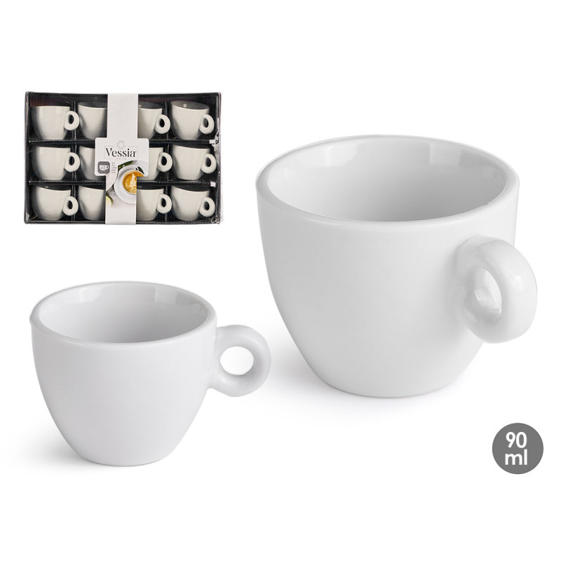 PORCELAIN MUG LOW 90 ML