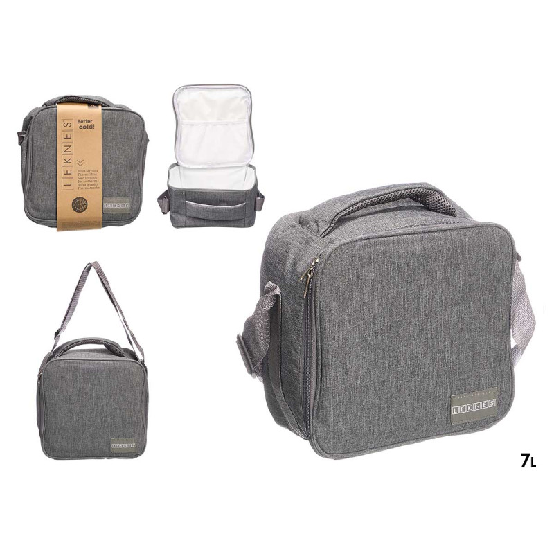 SACO TERMICO ALCAS 7L CINZA