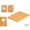 BAMBOO CUTTING BOARD 30X23CM